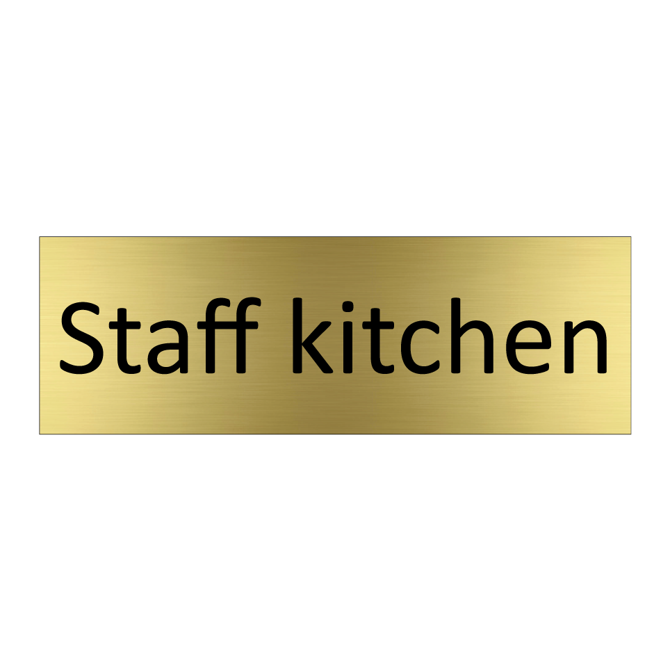Staff kitchen