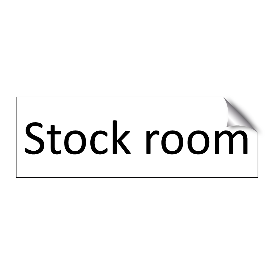 Stock room