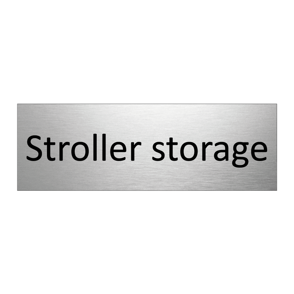 Stroller storage