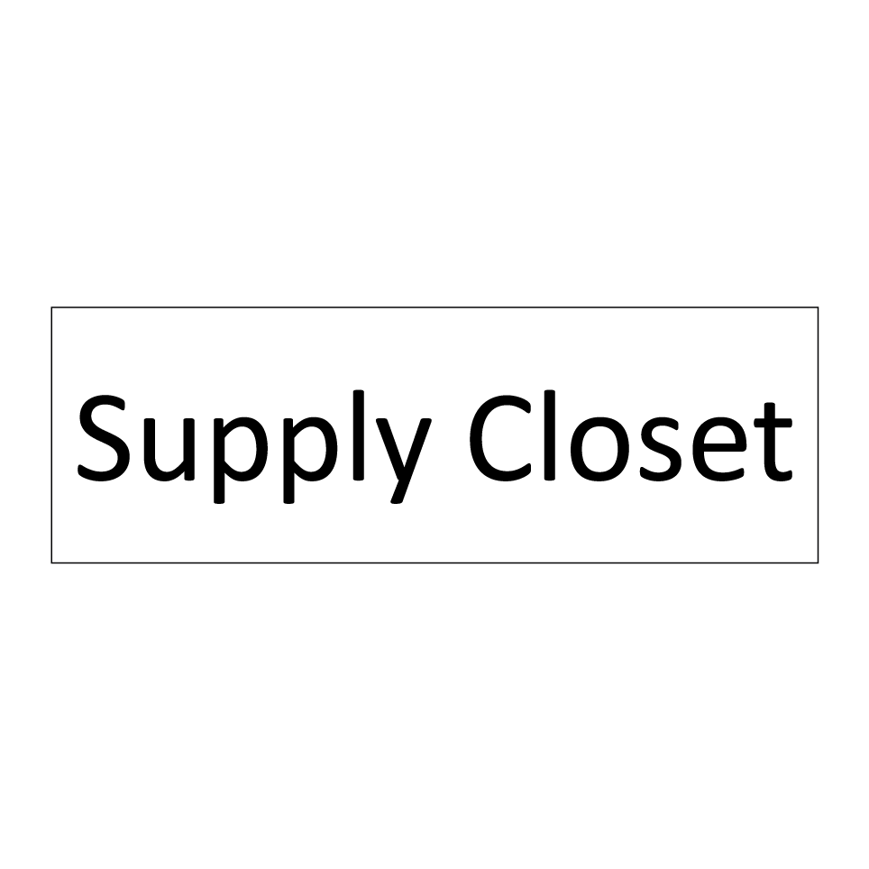Supply Closet