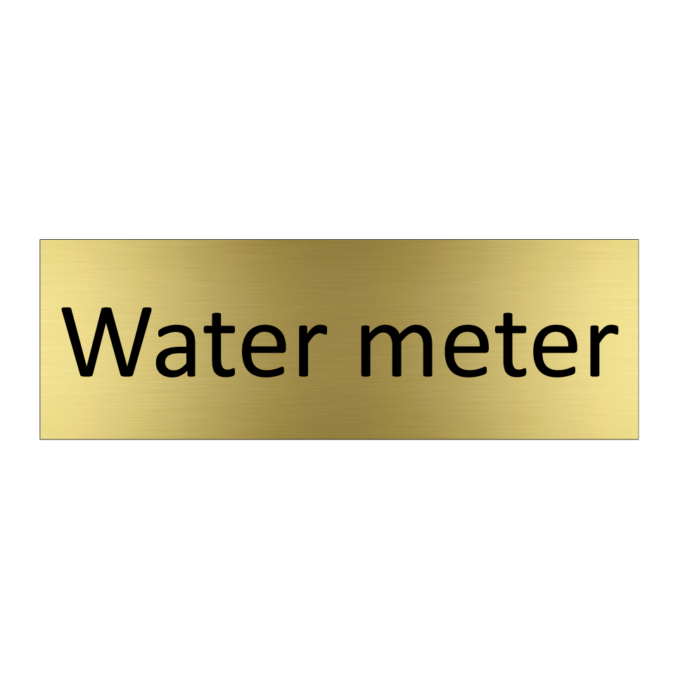 Water meter