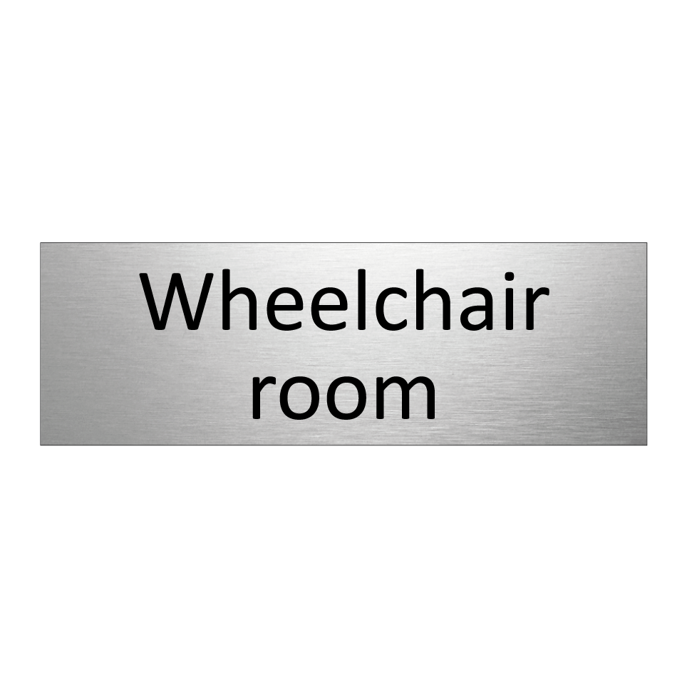 Wheelchair room