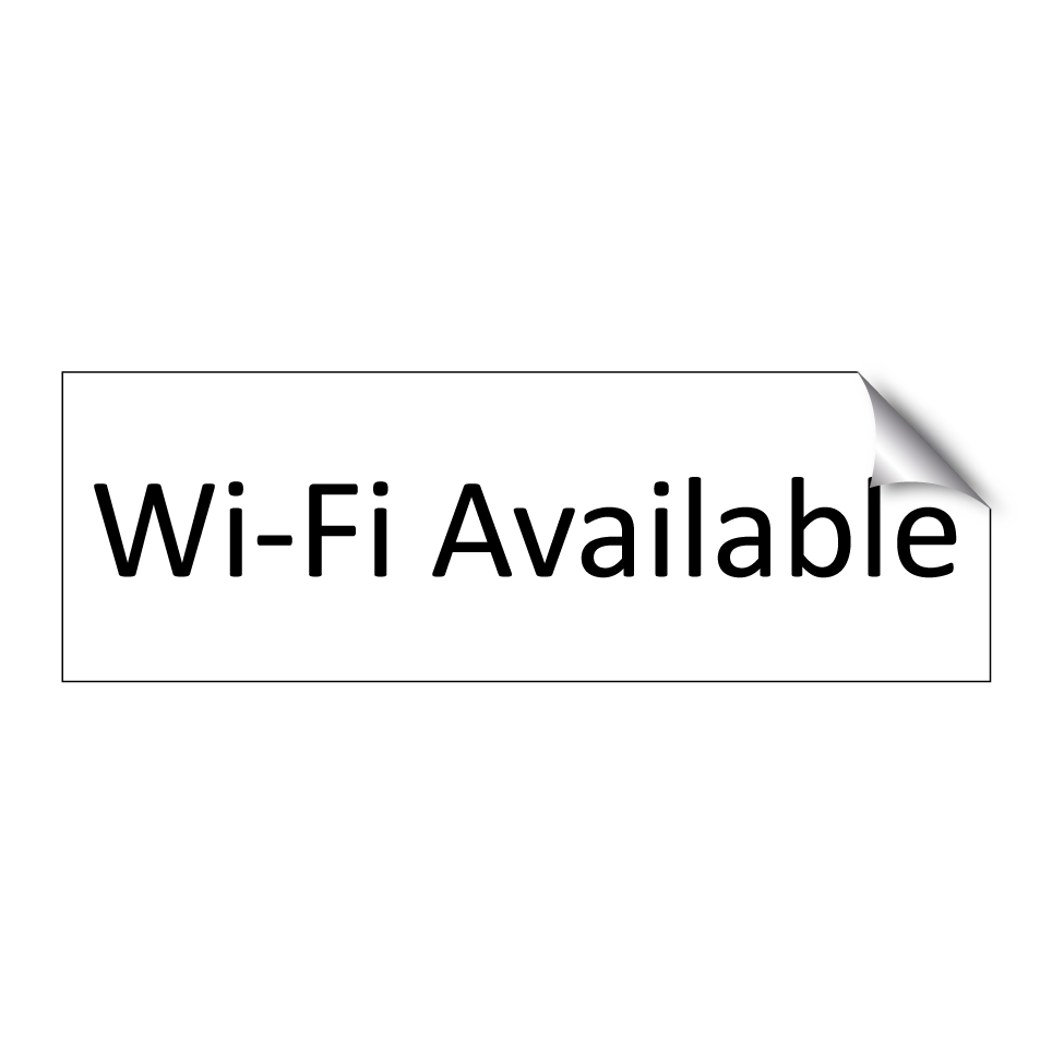 Wi-Fi Available