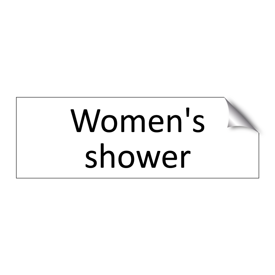 Women's shower
