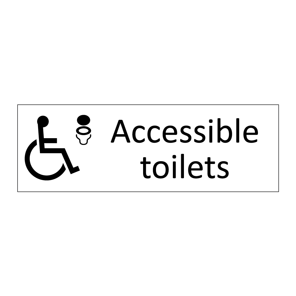 Accessible toilets