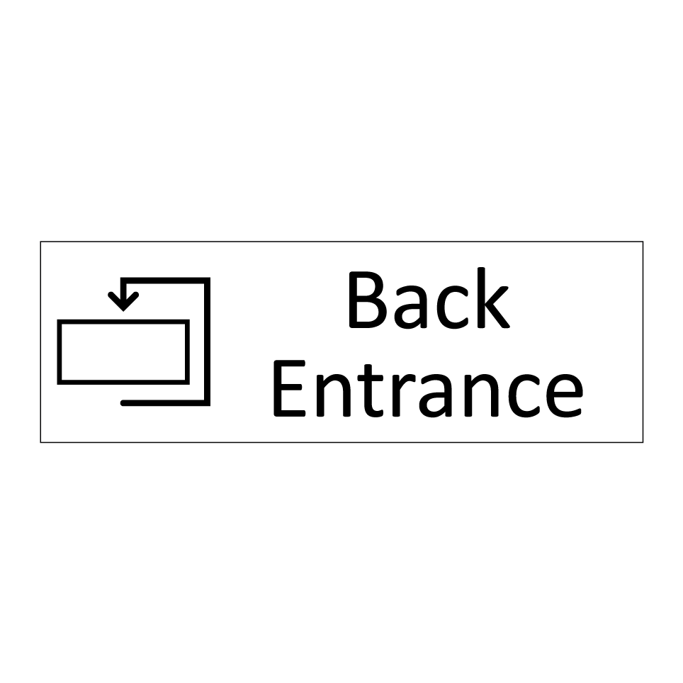 Back Entrance