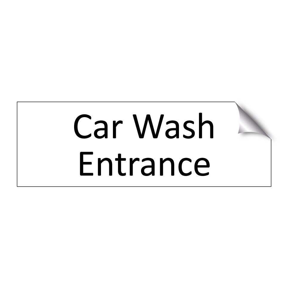 Car Wash Entrance