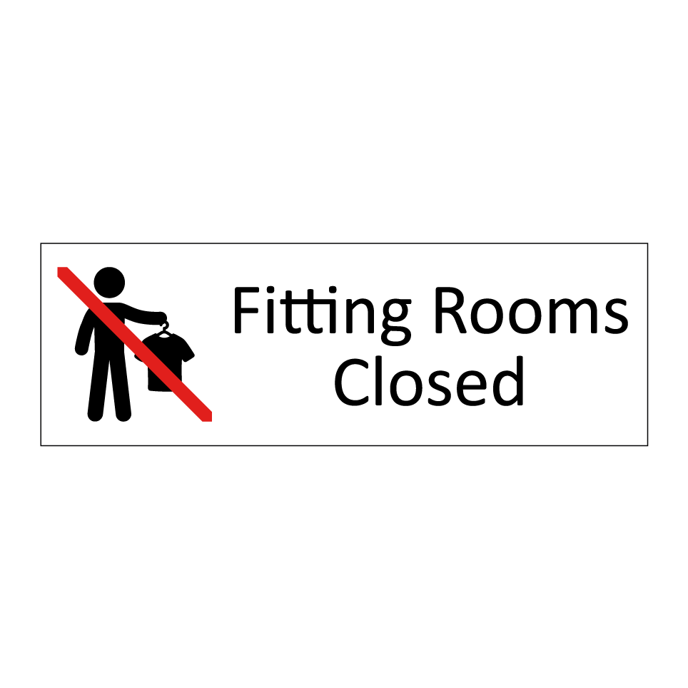 Fitting Rooms Closed