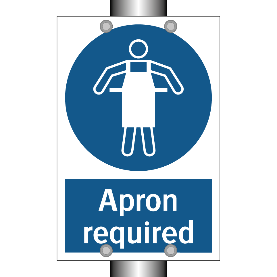 Apron required