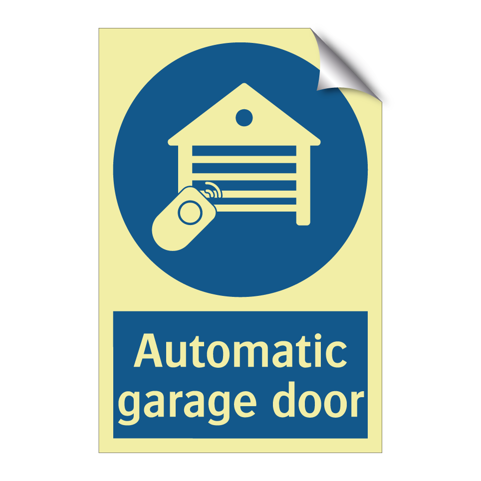 Automatic garage door