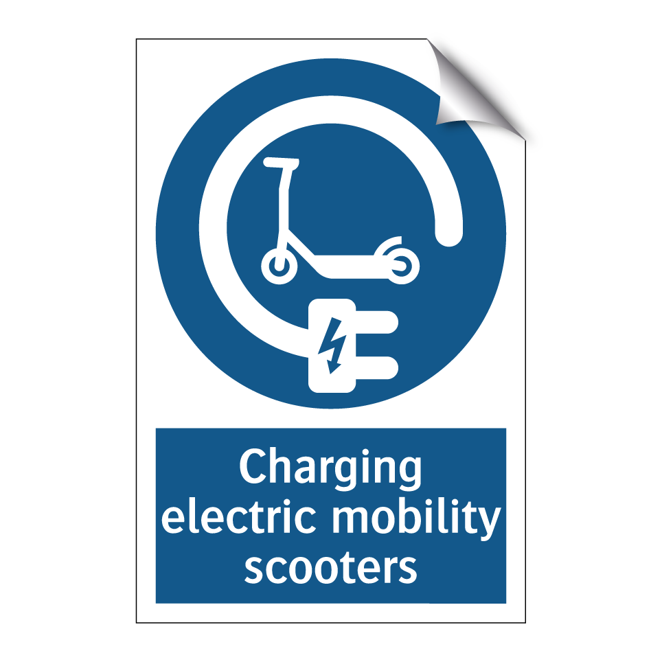 Charging electric mobility scooters