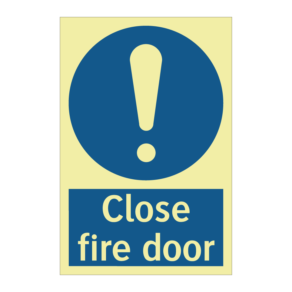 Close fire door