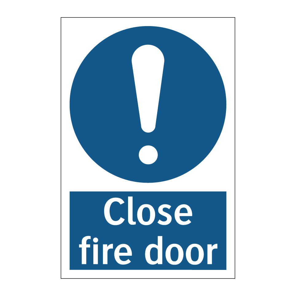 Close fire door