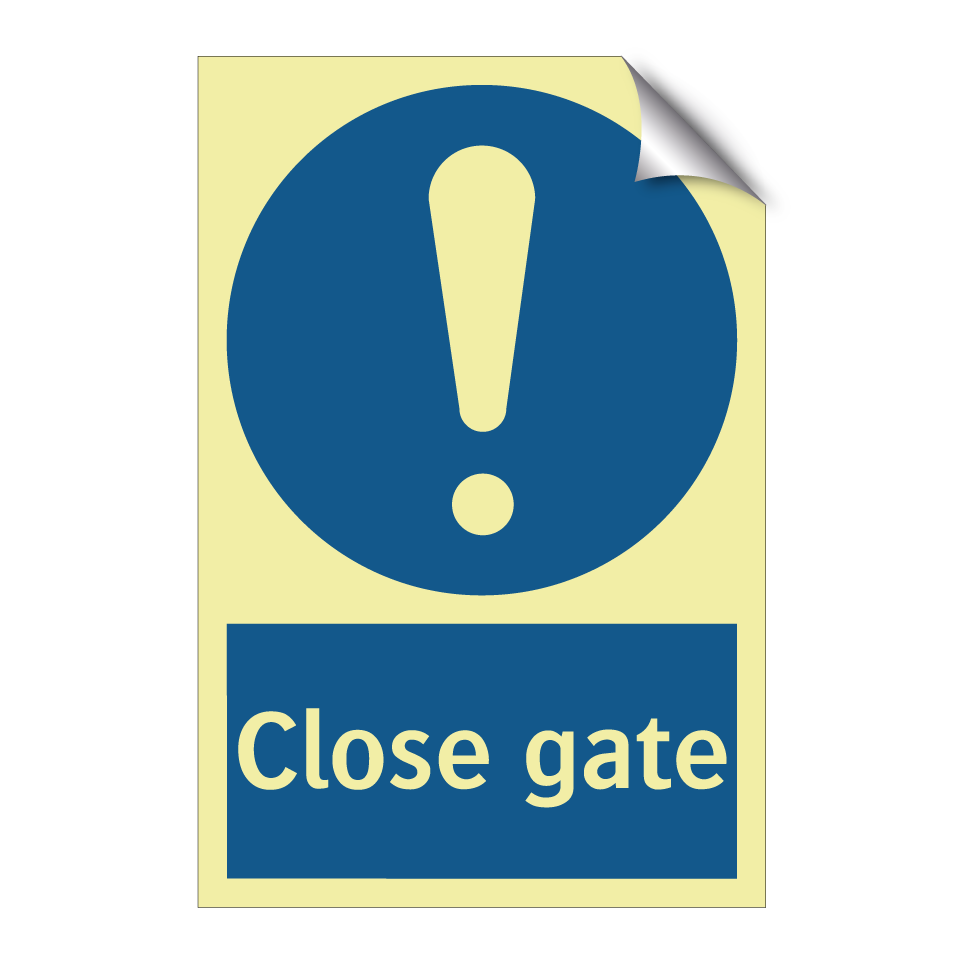 Close gate