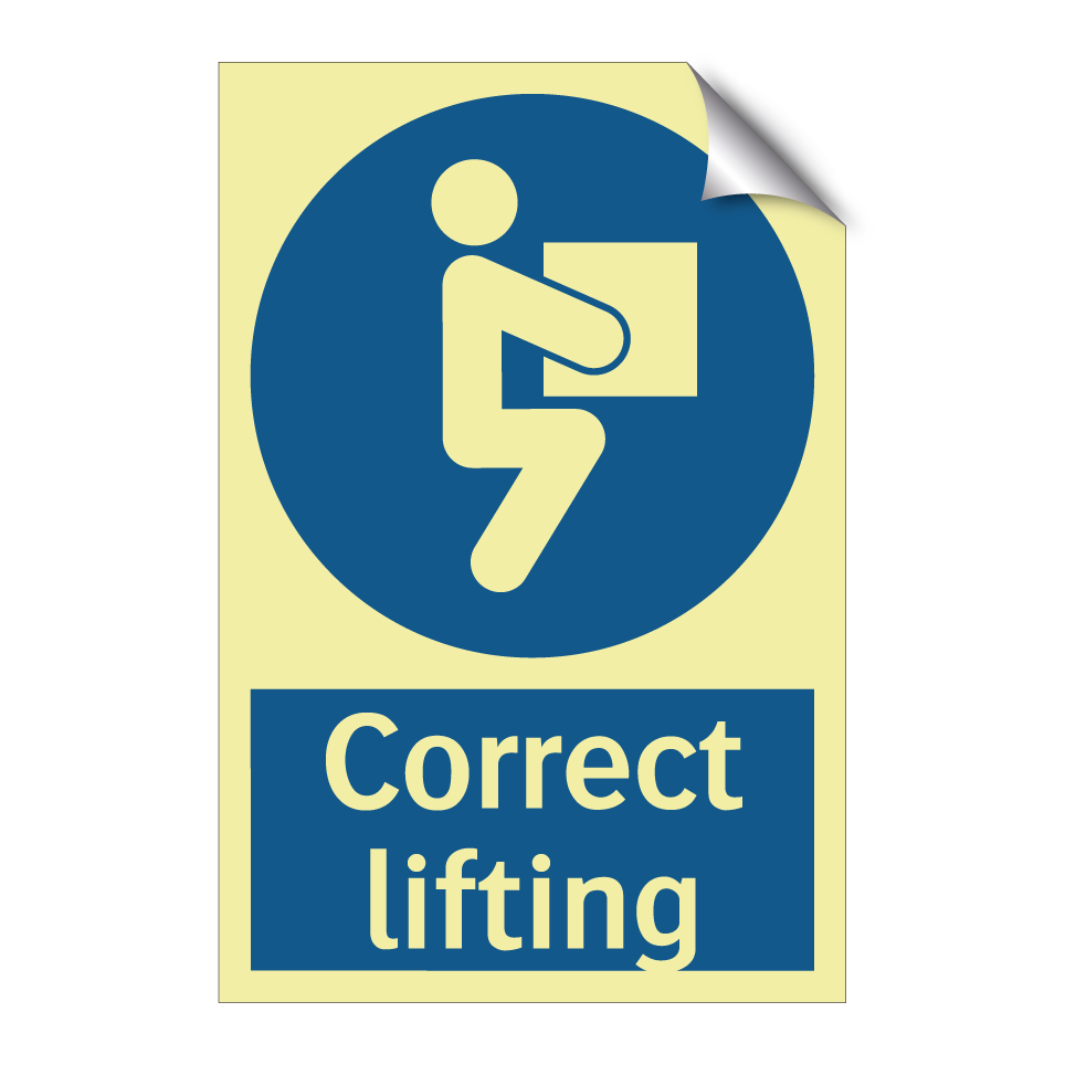 Correct lifting