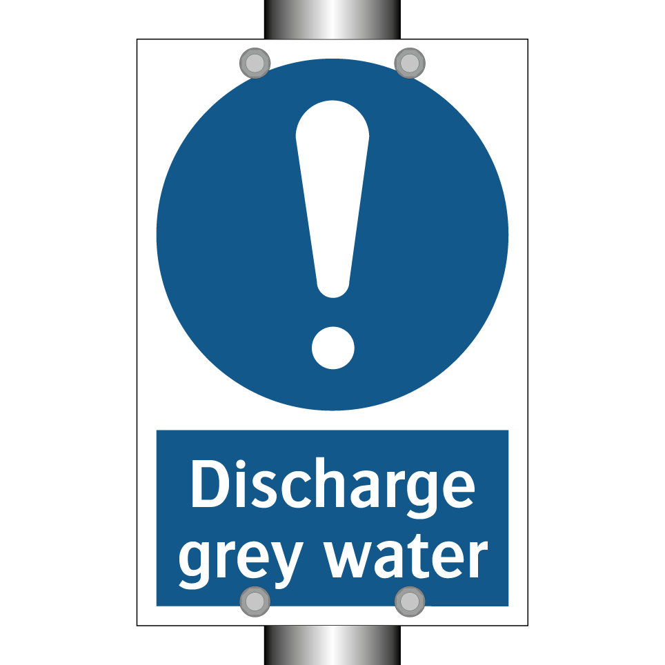 Discharge grey water