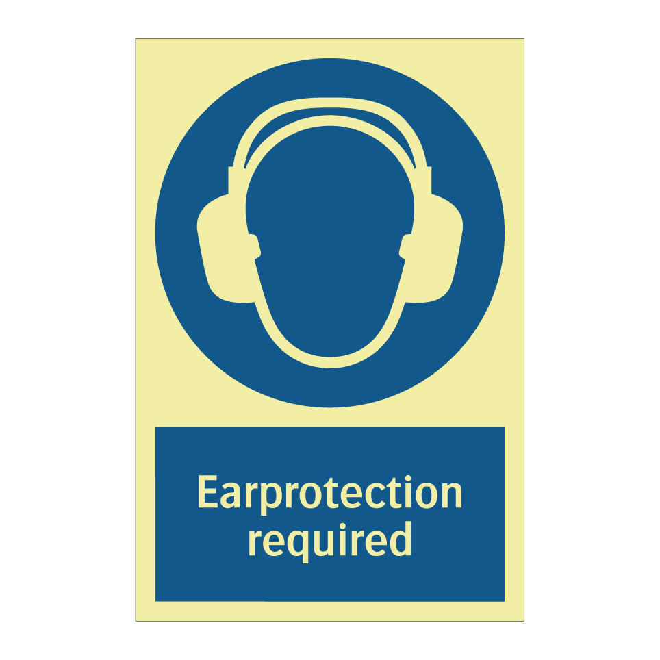 Earprotection required