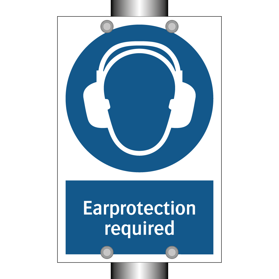 Earprotection required
