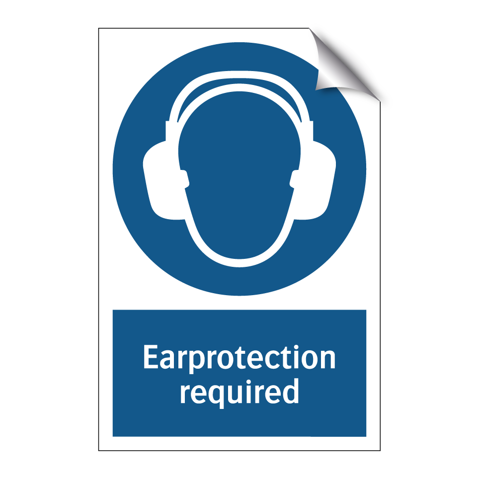 Earprotection required