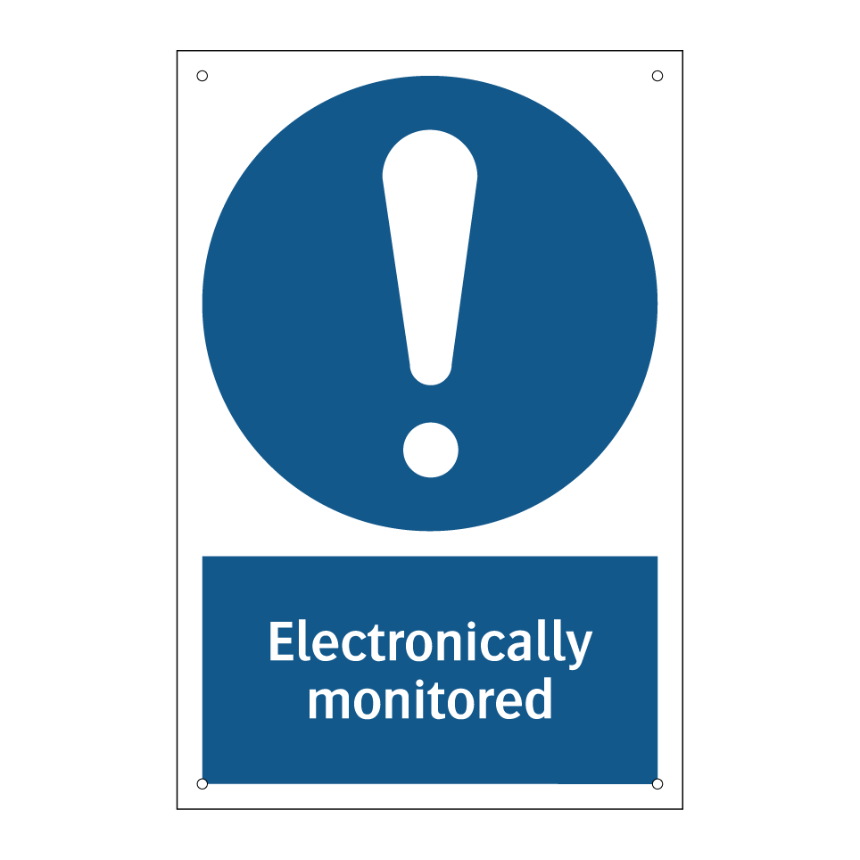 Electronically monitored