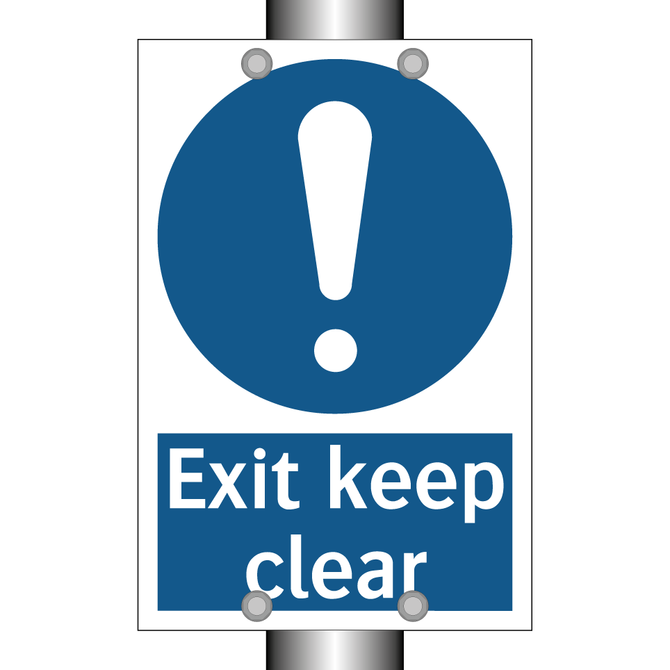 Exit keep clear