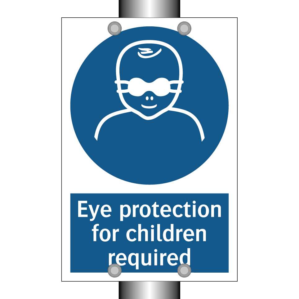 Eye protection for children required