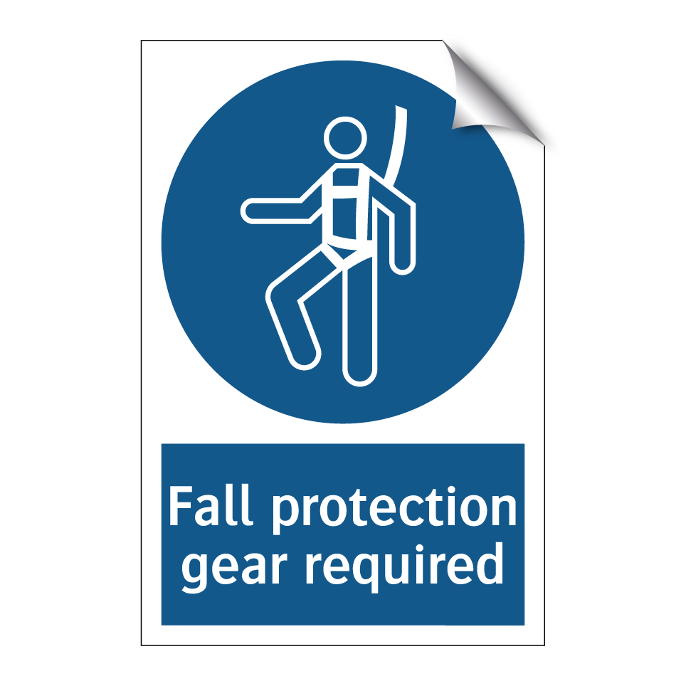 Fall protection gear required