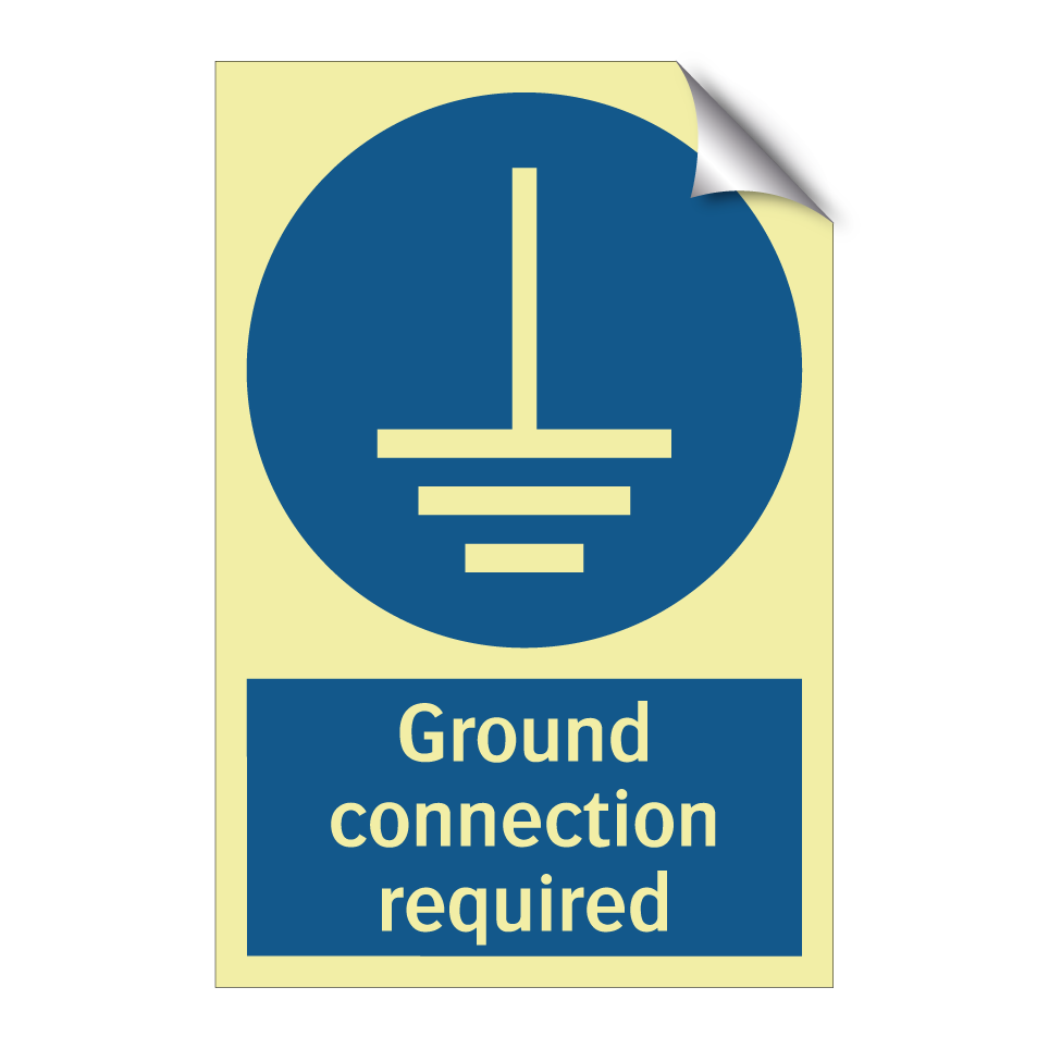 Ground connection required