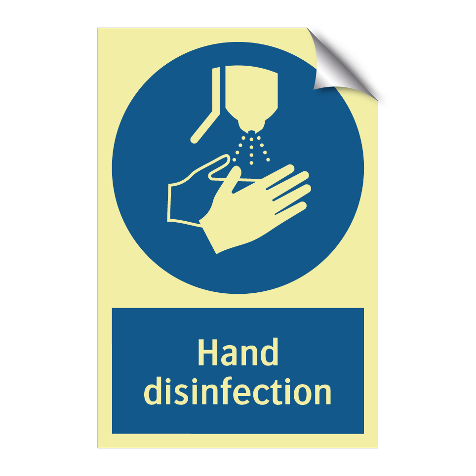Hand disinfection