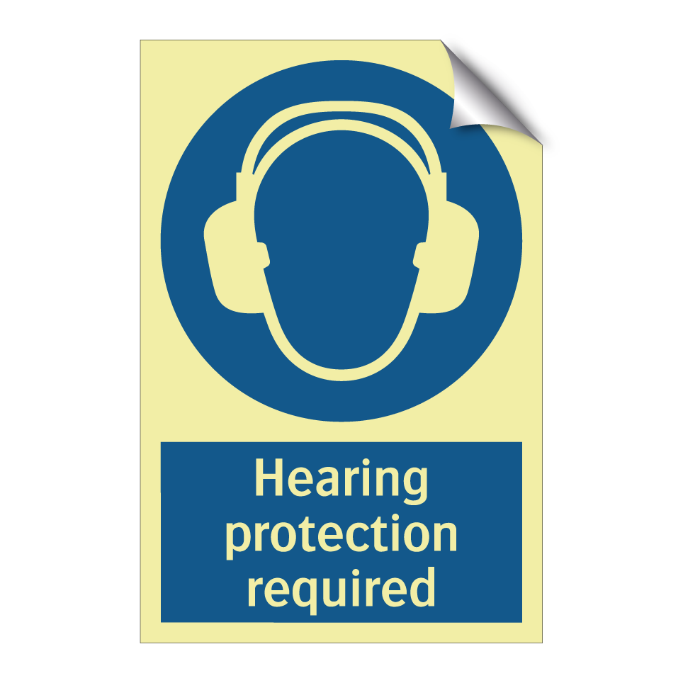 Hearing protection required