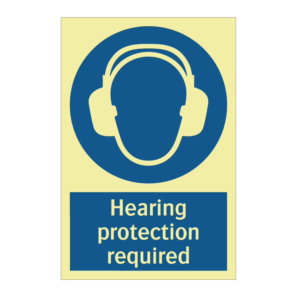 Hearing protection required
