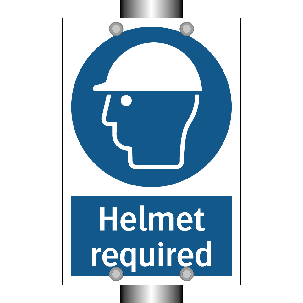 Helmet required