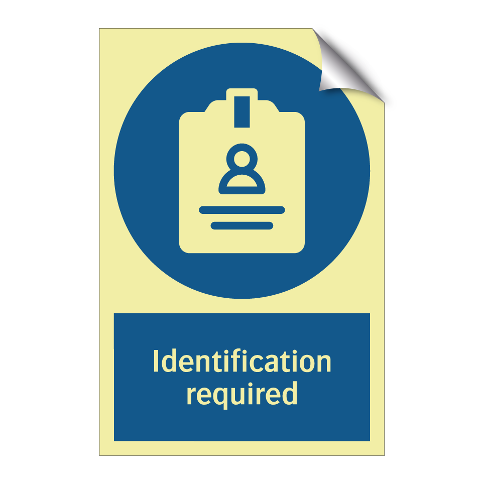 Identification required