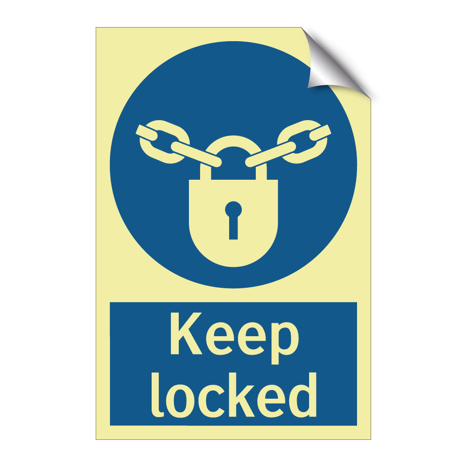 Keep locked