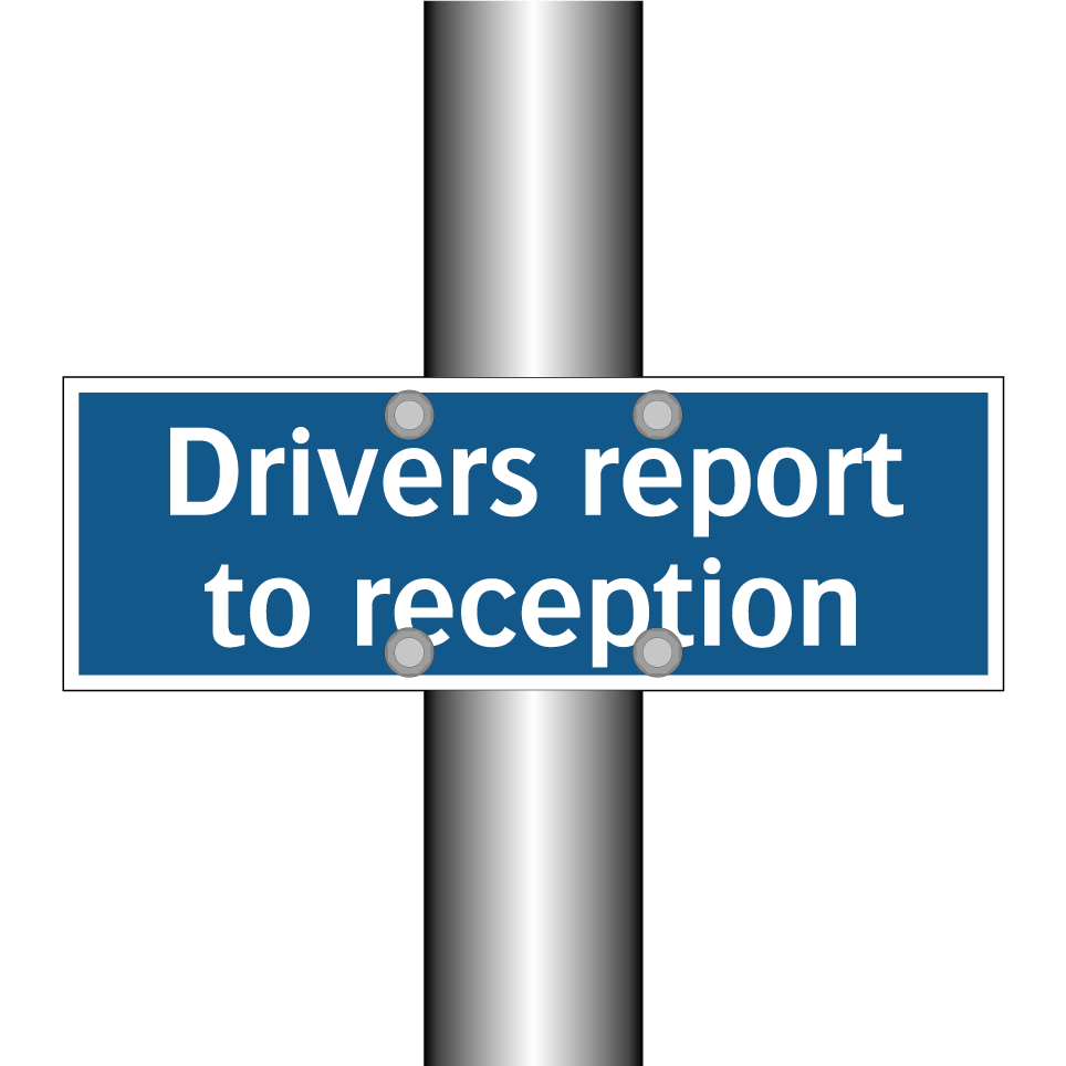 Drivers report to reception