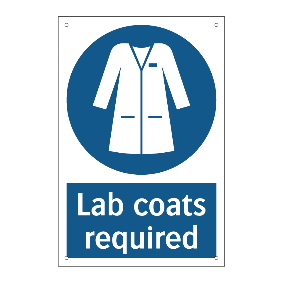 Lab coats required