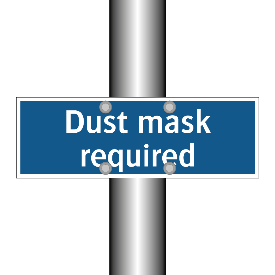 Dust mask required