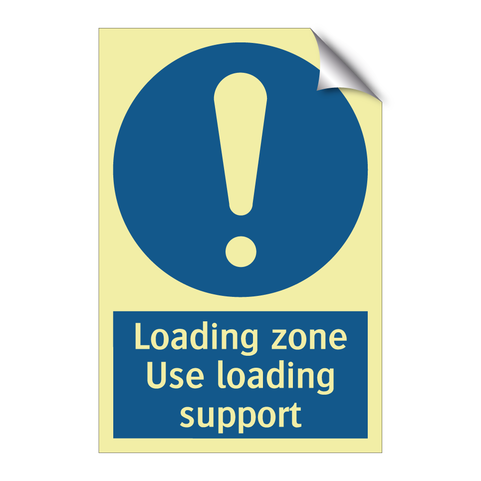 Loading zone Use loading support