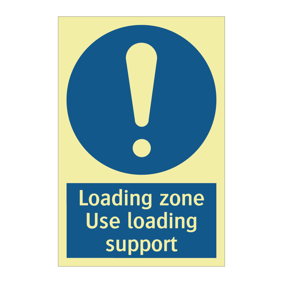 Loading zone Use loading support