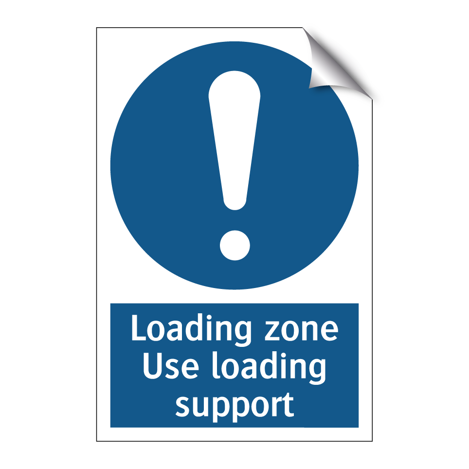 Loading zone Use loading support