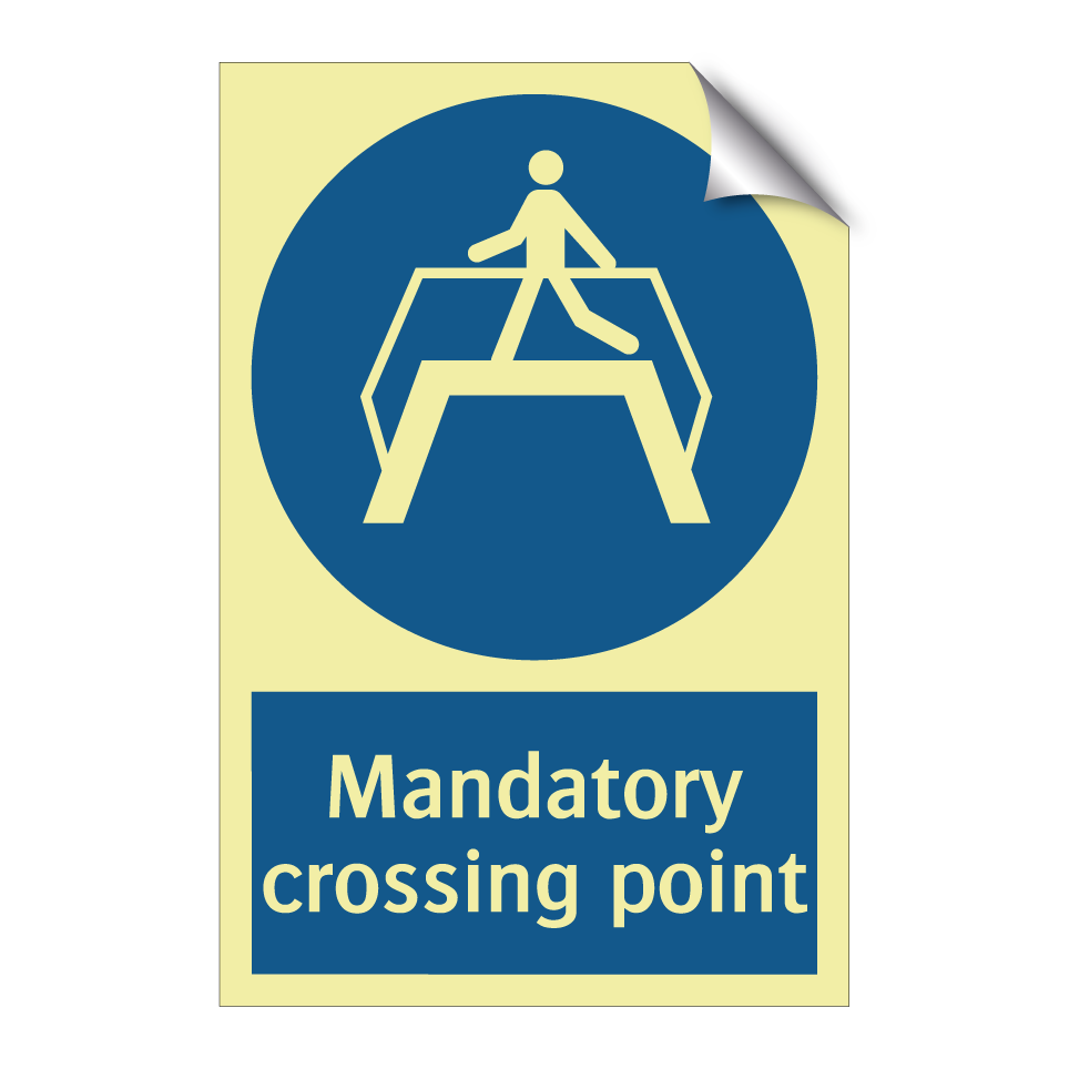Mandatory crossing point
