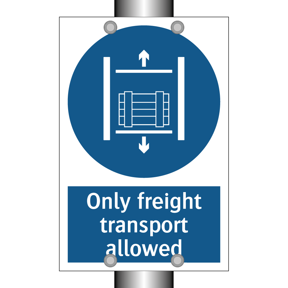 Only freight transport allowed
