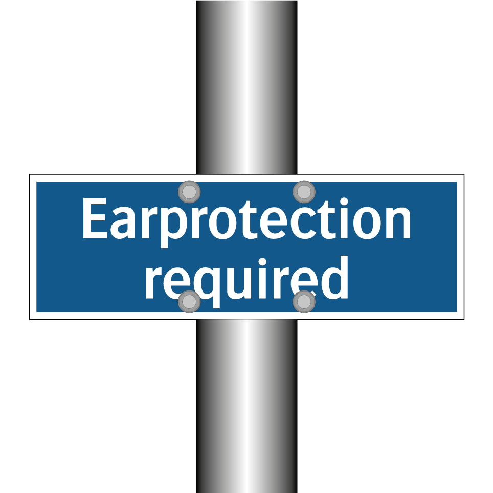 Earprotection required