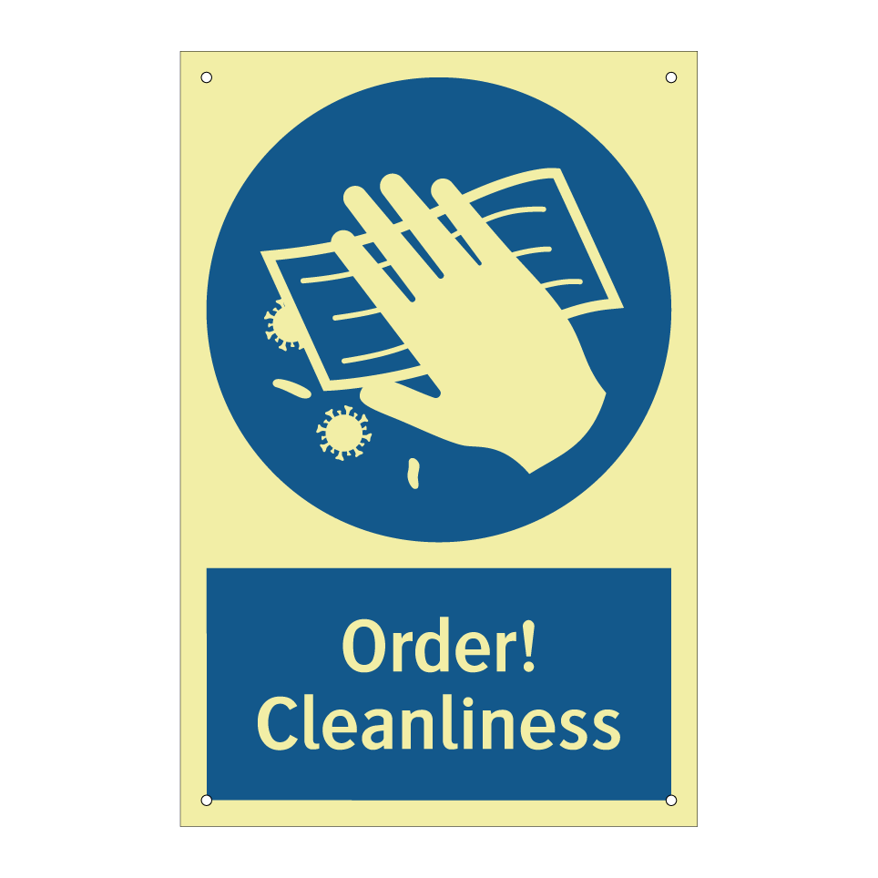 Order! Cleanliness