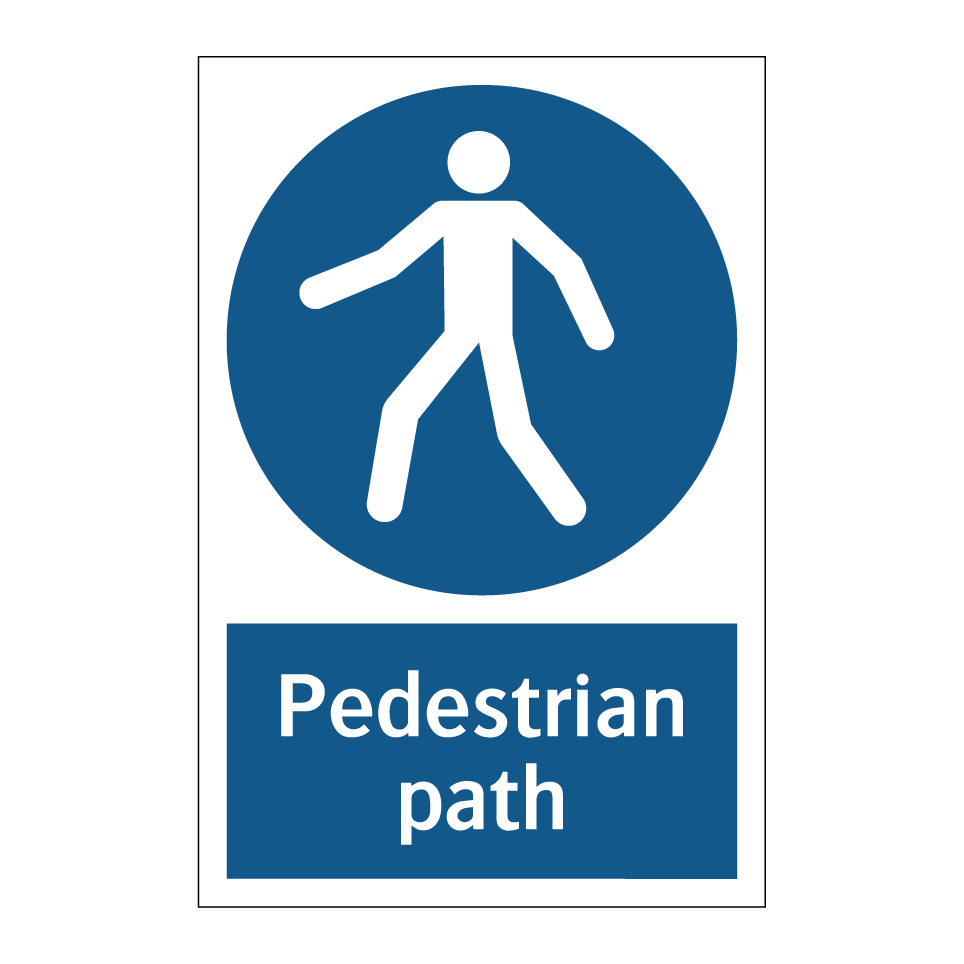 Pedestrian path