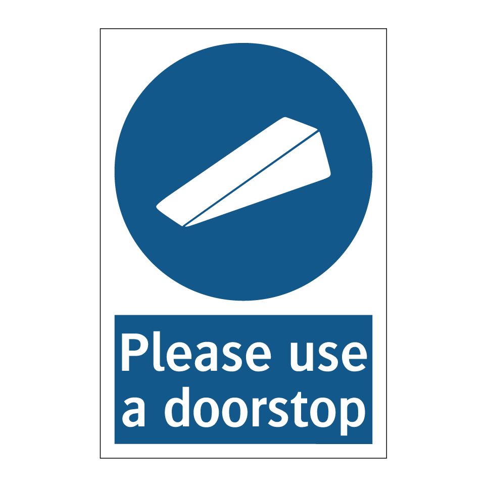 Please use a doorstop