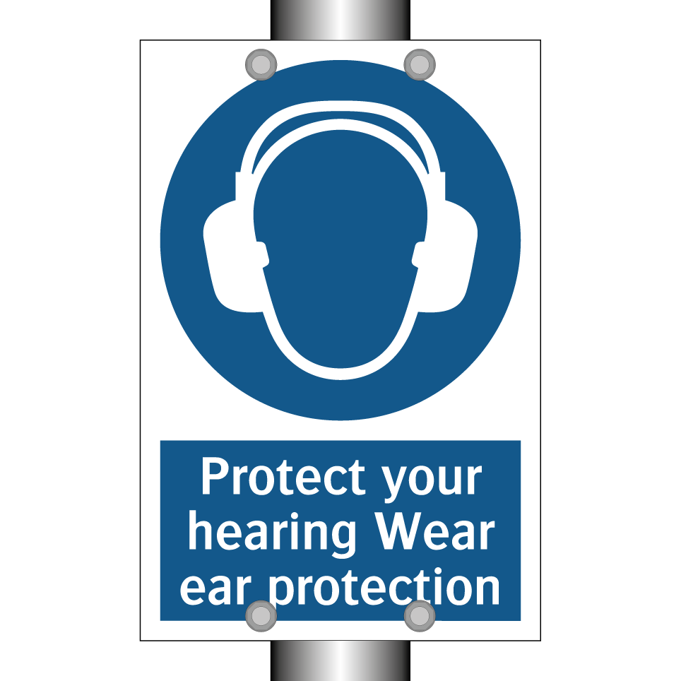 Protect your hearing Wear ear protection