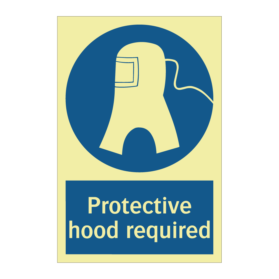 Protective hood required
