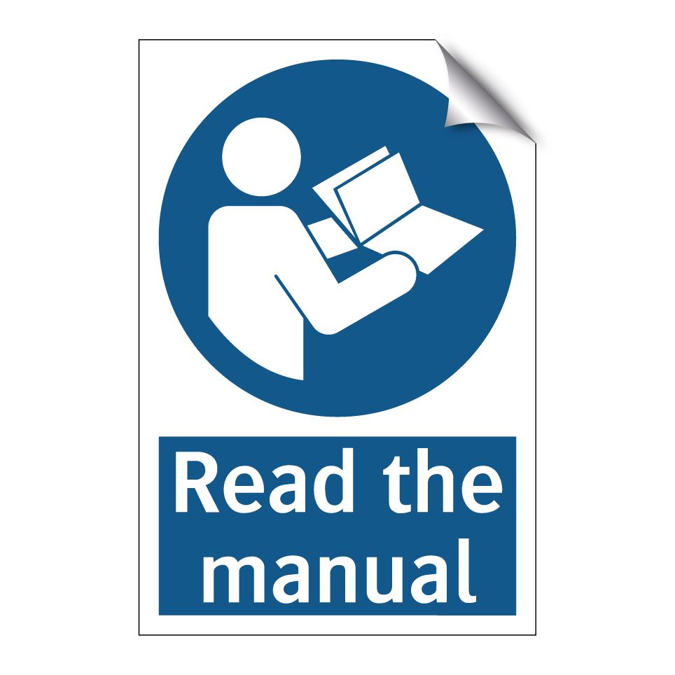 Read the manual