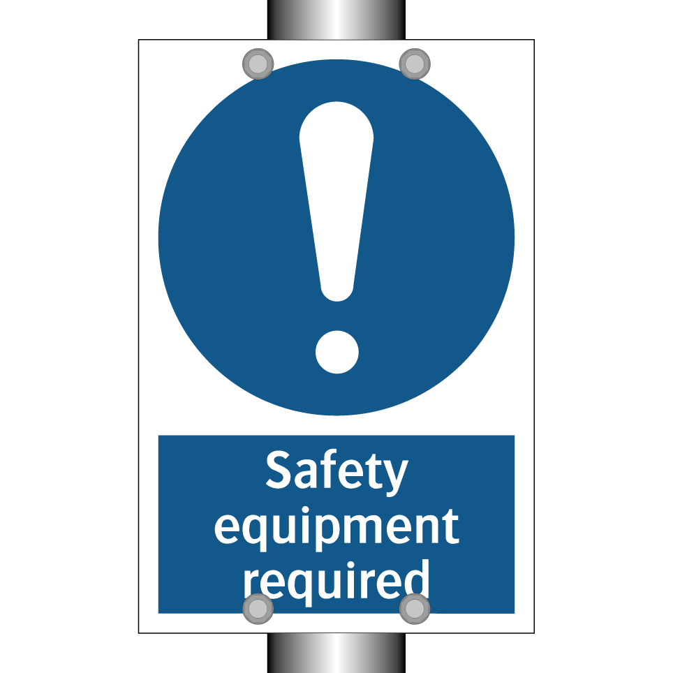 Safety equipment required